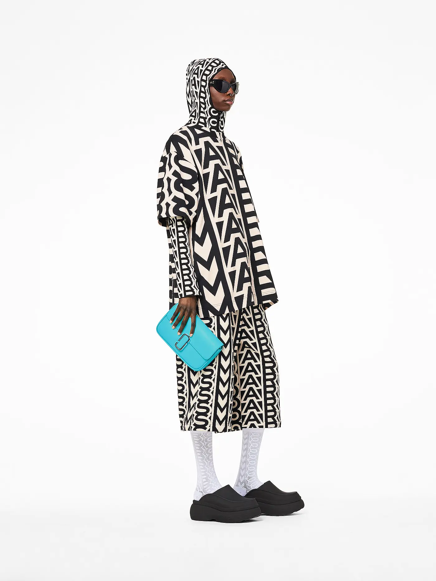 MARC JACOBS | Ledertasche - Umhängetasche THE SHOULDER BAG | türkis